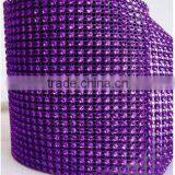 24 Rows Plastic Rhinestone Mesh Trimming for Decoration thumbnail-3