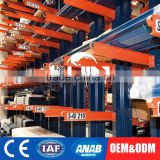 Custom Size Double Corner Industrial Storage Adjustable Wall Systems Shelf