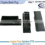 SC/LC Duplex Plastic Blank Plug