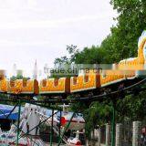 Kids Large Amusement Rides Mini Roller Coaster , Sliding Dragon / Green Worm Mini Roller Coaster Rides Hot Sale thumbnail-6
