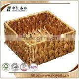 2016 New Design Accept OEM Rustic Hinging Rectangular Wicker Basket no Handles thumbnail-4