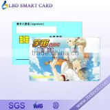 Plastic contact card SLE5542 VIP membership cards