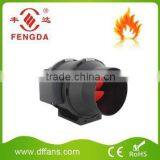 AC Plastic Mixed Flow Inline Duct Fan