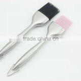 Food Safe Stainless Steel Handle Silicone Pastry Brush thumbnail-1