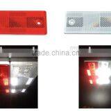 hi Vis Vehicles Red&white Rear Reflective Equipment, Side Marker Reflector