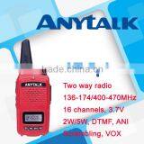 New coming radio AT-5plus colorful PMR handheld radio