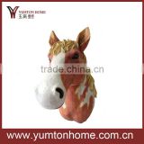 Polyresin decorative wall horse head craft