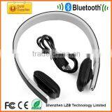 Hot Selling Bluetooth Leather Headset Wireless for Smartphone thumbnail-3