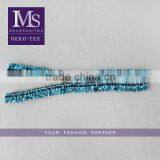 Hot Sale New Design Promotional Tweed Lace With Zipper thumbnail-1