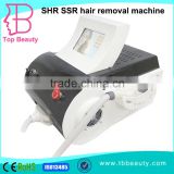 10hz Portable shr IPL opt permanent super hair removal machine portable depilator with touch screen