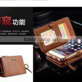 Floveme Retro Wallet Magnetic Leather Case 12 Card Slots Pouch Stand Purse For IPhone6/6s Quality Multi-function Case