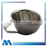 stainless steel silver gravy boat