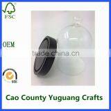 Round Wooden Bases for Music Box Wood Award Trophy Base thumbnail-5