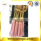 Leather Tassel Keychain/tassel for Earing/ Keychain thumbnail-3