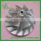 Custom Stainless Steel Blower Impeller Parts, Precision Cnc Machining Aluminum Blower Impeller