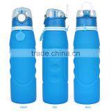 Large Size Silicone Foldable Outdoor Water Bottle thumbnail-1