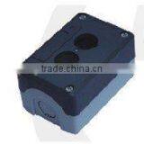 Button Control Box Parts Two Holes With Din Rail LAY5-BEN2 thumbnail-1