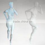 Female Mannequin in Gloss White Sport Style for Sale thumbnail-1