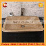 Hand Wash Marble Basin With Pedestal for Decorative thumbnail-4