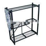 Folding Metal Storage Shelf With Mesh Ironing Board thumbnail-3