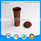 2015 New Product Suction Originality Wood Tea Wooden Round Cup thumbnail-2