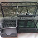 Hangzhou Black Metal Mesh Desk Storage/Desk Organizer/Stationery Holder thumbnail-1