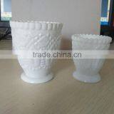 White Cup Shape Candle Jar thumbnail-1