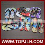 Customized Logo Printed EVA Slippers Beach Sandals thumbnail-6