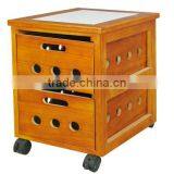 New Style High Quality and Good Price Wooden Cabinet With Wheels thumbnail-3