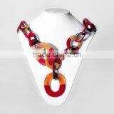 Best Selling of This Season!!! Buffalo Horn Necklace, Pure Horn Jewelry. thumbnail-1