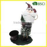 Metal Father Christmas Flower Pot Christmas Decoration Made in China thumbnail-1