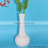 Popular Design Style Home Decoration White Ceramic Flower Vase thumbnail-3