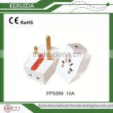 Universal Travel Plug Adaptor/travel Converter Adaptor Plug/round Pins thumbnail-1