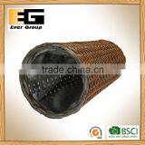 Cylindrical Brown Hand Woven Flowerpot With PVC Inner/Garden Basket thumbnail-4