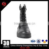 Wholesale High Quality Genuine Leather and Fabric Rubber Sole Military Boots thumbnail-2