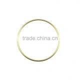 Brass Plate Large Metal O Ring for Bag. High Quality Round Ring With Butt Welded Steel Wire Rings ID 8" thumbnail-1