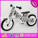 Best Quality Wooden Toy Bike Mini Kids Exercise Bike,Black Color Wooden Exercise Bike,Well Selling Wooden Exercise Bike W16C121 thumbnail-2