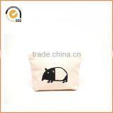 Tapir Snack Bag, Canvas Zipper Pouch,6"x3.3"x1.6" By Chiqun Donggaun CQ-H01052 thumbnail-1