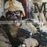 Plastic Cheap Halloween Horror Skull Half Face Jaw Mask