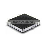 2017 High Quality Pocket Leather Metal 20 Cigarette Box Case thumbnail-5