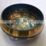 Best Selling Symbolic Colored Tibetan Healing Meditation Singing Bowl thumbnail-1