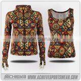 Wholesale Fitness Bra Plus Size Polyester Jackets, Women Yoga Wear thumbnail-1