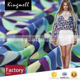 Custom Design Digital Print 100% Cotton Fabric for Dress or Decoration thumbnail-3