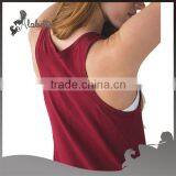 Naturally Breathable Fabric for V-neck Tank Without Shelf Bra thumbnail-4