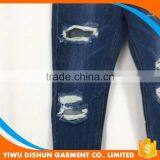 Women Wholesale Latest Design Ripped Jeans thumbnail-2