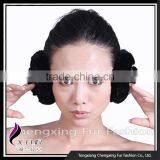 CX-EM-03G New Products Wholesale Cheap Rex Rabbit Fur Fashion Ear Muff thumbnail-2