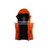 Cheaper Women's Winter Lightweight Vest Jacket Coat With Detachable Hood thumbnail-2