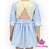 Ester Baby Gril Frock Back Hollow Skirts Cute Children Cartoon Rabbit Princess Casual Dresses Kids Frock Designs thumbnail-6