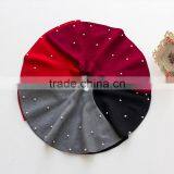 S65397A Autumn Winter Girl Skirts Baby Pearl High Waisted Skirt thumbnail-1