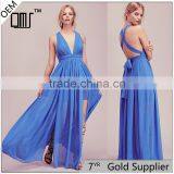 2017 Latest Fashion Top Design High Quality Women Maxi Drape Tulle Skirt thumbnail-1